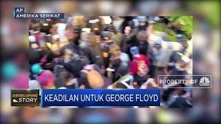 Ribuan Pengunjuk Rasa di Portland Dukung Penyelidikan Kematian George Floyd