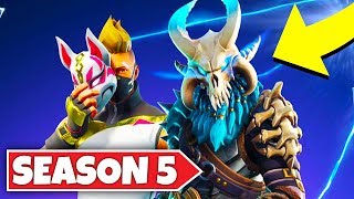 FORTNITE SEASON 5 RELEASED! NEW SKINS, MAP, GAMEPLAY! (Fortnite Season 5 Update)