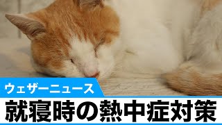 就寝時の熱中症対策