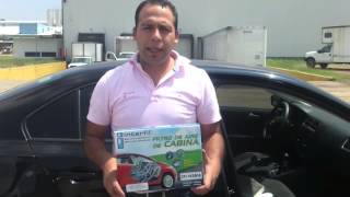Cambio del filtro de cabina Interfil Volkswagen Jetta