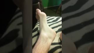 Male Feet|Self Tickle and Tease