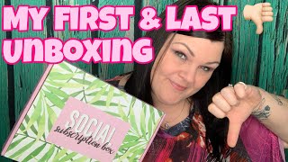 Social Subscription Box April Unboxing ⭐️NEW⭐️ FIRST & LAST BOX!!