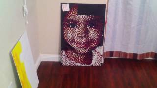 Push pin art