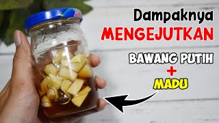 GEGER.....! BAWANG PUTIH DIRENDAM DALAM MADU, DAMPAKNYA SANGAT MENGEJUTKAN 