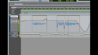 Pro Tools LE 8.0 Vocals volume edit and levels