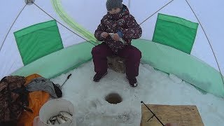 Рыбалка 2018. Ловля крупной плотвы на мормышку. Рыбачка Соня.