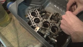 Разборка и промывка карбюратора К-151