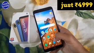 Redmi 7A || I got just ₹4999 || Unboxing & Review || Amazon Great Indian Festival sale