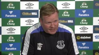 Ronald Koeman's pre-Liverpool press conference
