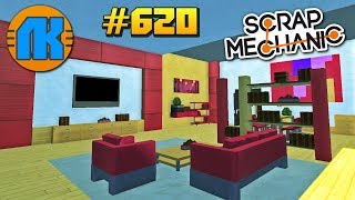 Scrap Mechanic \ #620 \ ОБЗОР МОДА \ МЕБЕЛЬНЫЙ МОД ДЛЯ СПАЛЬНИ И ГОСТИНОЙ В СКРАП МЕХАНИК !!!