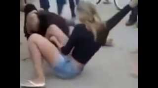 Girl Fight. Women fight. Street fight. 2015
