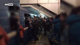 Крики о помощи в Санк-питербургском метро 03.04.2017