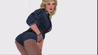 Black Canary Fart MMD Animation