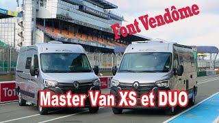En exclusivité : les nouveaux fourgons Font Vendôme sur Renault Master avec les Master Van XS et Duo