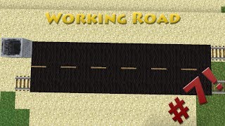 How to Build a Working Road in Minecraft - Detail Tutorial #7