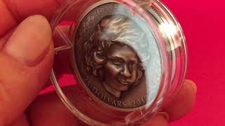 1 oz. Pure Silver Coin - Her Majesty Queen Elizabeth II: The Young Princess
