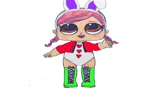 How to Draw. КАК НАРИСОВАТЬ КУКЛУ ЛОЛ.