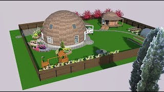 Учусь создавать схемы цветников в SketchUp/Schematic of rose garden in SketchUp