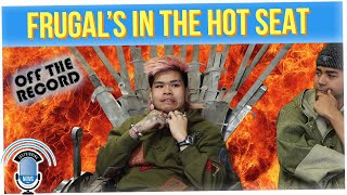 Off the Record: Putting Christian a.k.a. "Frugal Aesthetic" in the HOT SEAT!!