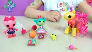 Лалалупси пони кукла инопланетянка и свинка Lalaloopsy ponies the doll is an alien pig