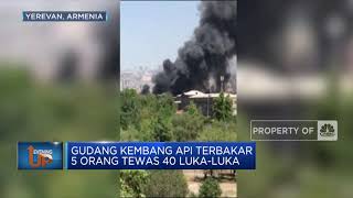 Detik-detik Gudang Kembang Api di Armenia Meledak Tewaskan 5 Orang