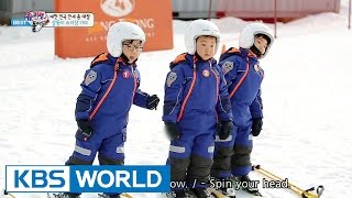 The Return of Superman - Triplets Try Skiing
