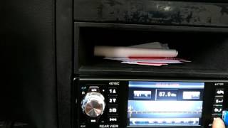 4,1 inch Embedded car radio 4016C, software upgrade. Do not working correctly.
