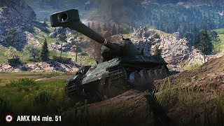 Мастер на AMX M4 mle. 51 и почти 10К урона | Ласвилль