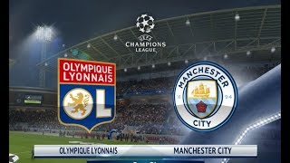PES 2018 | Lyon vs Man City | UEFA Champions League | Gameplay PC