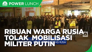 Ribuan Warga Rusia Demo Tolak Rencana Mobilisasi Militer Putin