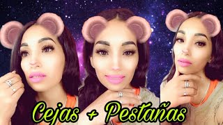 Cejas + Pestañas postizas.
