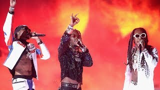 Migos Performs "T-Shirt" & "Bad & Boujee" At 2017 BET Awards