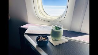 CATHAY PACIFIC's ULTRA LONG HAUL BUSINESS CLASS | NEW  YORK - HONG KONG | FLIGHT REVIEW
