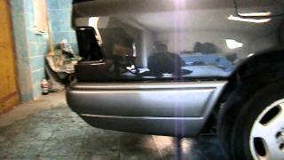 конечный результат покраски мерс124