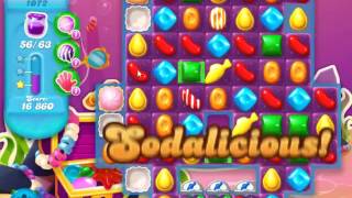 Candy Crush Soda Saga Level 1072 - NO BOOSTERS