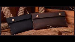 кошелек кожаный 585 руб.с aliexpress COWATHER  wallet 10$