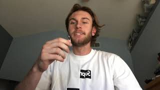 ASMR Supreme Peach and Sage box logo hoodies