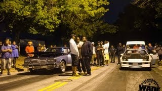 ATL Street Racing : KutDaCheck Box Chevy Vs Angry Yankee "White Trash"