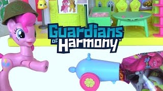 Май Литл Пони Мультик. ПИНКИ ПАЙ И ПУШКА ДЛЯ ВЕЧЕРИНОК! MLP GUARDIANS OF HARMONY Пони Игры