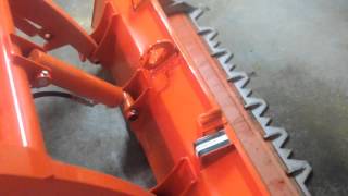 Kubota BX Bucket Modifications
