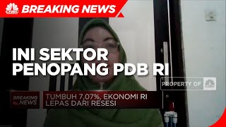 Q2-2021 Tumbuh 7,07%, Ini Sektor Penopang PDB RI