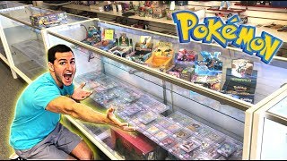 TOUR OF RARE VINTAGE POKEMON CARDS HEAVEN! - Opening OLD Pokemon Cards!