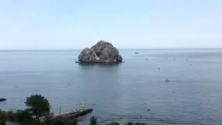 Crimea- gurzuf Пляж- Гуровские камни 24.08.2013год