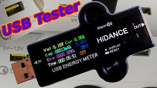 USB tester, Hidance 12 in 1 - review