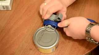 Роликовая открывалка Fackelmann Safety для банок пластиковая ручка