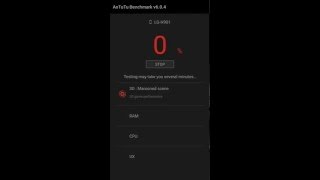 LG V10 benchmark test using antutu