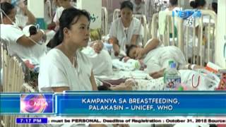WHO and UNICEF promote breastfeeding