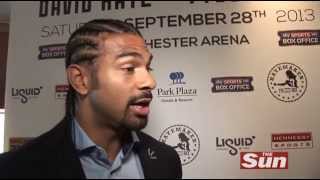 David Haye: I'll KO Tyson Fury whenever I want