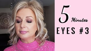 FIVE Minutes Eyes #3 -  Matte Eyeshadows Only / Mature Hooded Eyes