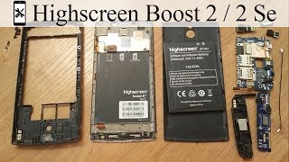 Как разобрать Highscreen Boost 2 SE / Innos D10 Разборка, замена запчастей и ремонт телефона